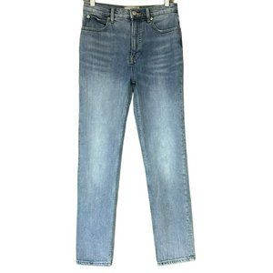 Everlane The Way-High Slim Fit Straight Leg Light Wash Jeans Womens 26